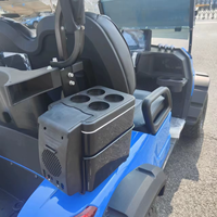 Voiture de golf électrique 2 places Smart Roadster 2025, fabrication chinoise directe, voiture de club 2 places, certifiée CE, batterie au lithium métallique 48V