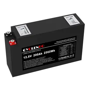 Cyclenpo 12v 200ah Lithium Ion Vehicle Battery