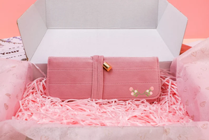 Vente en gros de sacs de rangement pour bijoux, boucles d'oreilles et colliers en velours de grande capacité avec logo personnalisé - Product Image 2