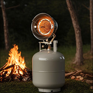 Calentador <span class=keywords><strong>Portátil</strong></span> <span class=keywords><strong>de</strong></span> <span class=keywords><strong>Gas</strong></span> Propano/Butano <span class=keywords><strong>de</strong></span> 15000 BTU con Tanque Superior para Acampar - Product Image 4