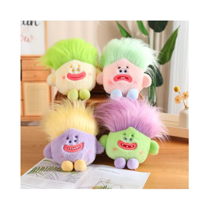 Peluche Monstre Tressé Tendance et Cool avec Bouche en Saucisse, Adorable Jouet en Peluche Petit Monstre, Cadeau Décoratif - Product Image 1