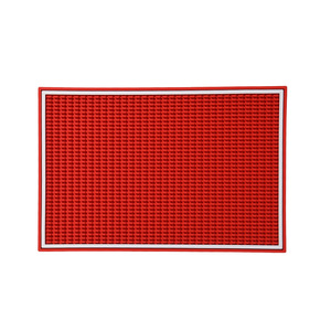 Recién llegado, accesorios de barra con logotipo personalizado, tamaño personalizable, alfombrilla de barra de PVC suave de silicona y alfombrilla de riel - Product Image 5
