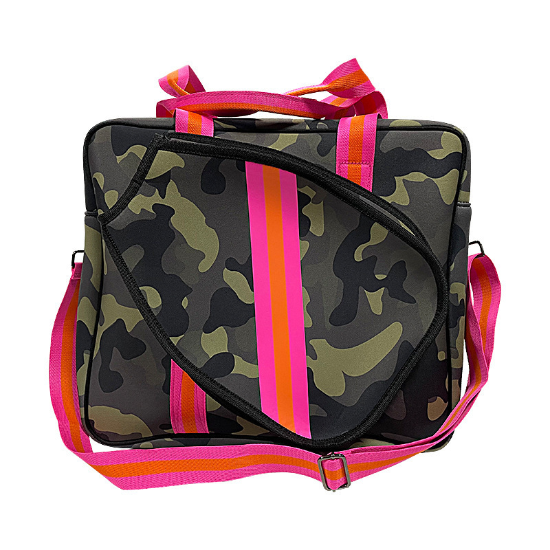 Large-capacity Neoprene Pickleball Racket Bag Multi-functional Outdoor Sports Double-shoulder Customized Logo Handbag NEW