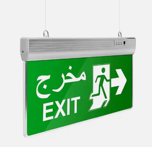 Double paroi latérale dissimuler escalier d'incendie usage industriel évasion sécurité autonome <span class=keywords><strong>bloc</strong></span> d'éclairage <span class=keywords><strong>de</strong></span> sécurité sortie lampes <span class=keywords><strong>de</strong></span> <span class=keywords><strong>secours</strong></span> - Product Image 6