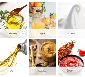 Machine de remplissage manuelle de lotion en bouteille semi-automatique machine d'usine de pâte de tomate - Product Image 3