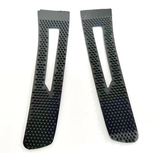 Sangles noires auto-adhésives en TPU élastique avec boucles en forme de lame pour vêtements et usage extérieur - Product Image 2