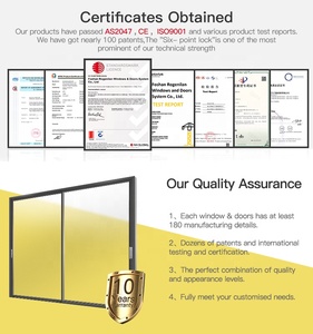 Finestre con Sistema Scorrevole in Alluminio a Taglio Termico, Vetro Doppio Temperato e Telaio Impermeabile per Uso Residenziale - Product Image 4
