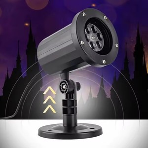 Aopu 4*1W RGBW hoặc trắng không thấm nước ngoài trời thắp sáng giáng sinh bông tuyết chiếu ánh sáng - Product Image 3