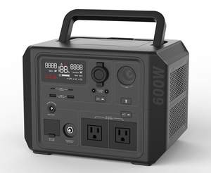 แหล่งจ่ายไฟสำรองแบบพกพา 600W ลิเธียมไอรอนฟอสเฟต ชาร์จเร็วสำหรับกิจกรรมกลางแจ้ง แบตเตอรี่สำรองสำหรับตั้งแคมป์และใช้งานนอกกริด - Product Image 2
