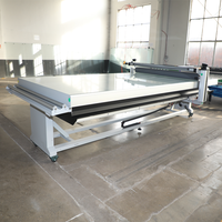 Table intelligente grand format 1732 5 pieds * 10 pieds Prix d'usine Table intelligente 1732 Laminateur à plat grand format manuel Applicateur à plat
