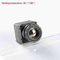 Module de caméra thermique FPV mini CVBS JIAYI, résolutions 256x192/384x288/640x512, vidéo 720P, capteur CMOS grand angle 120° pour