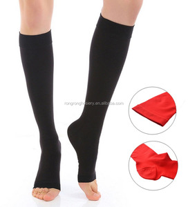 La rodilla de alta enfermera calcetines de compresión graduada para las <span class=keywords><strong>venas</strong></span> varicosas - Product Image 1