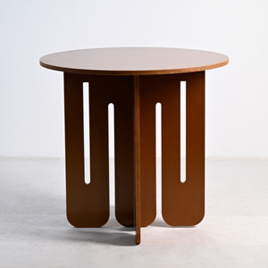Mesa de Café Moderna Nórdica Creativa de Madera Contrachapada, Mesa de Cocina Pequeña de 80 cm, Mesa de Comedor Redonda de Madera para el Hogar o Cafetería - Product Image 2