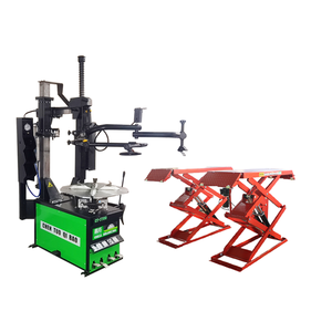 Desmontadora de neumáticos Chen Tuo CT-7709 con elevador de tijera para neumáticos de coche, capacidad de 3000 kg - Product Image 1