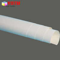Rouleau de papier peint vinyle PVC texturé vierge pour impression numérique
