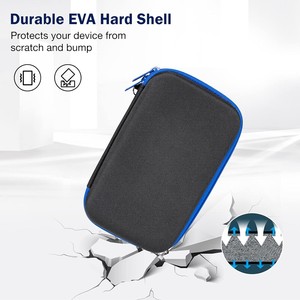 Estuche para afeitadora de EVA para hombre Estuche de transporte de muñeca portátil Bolsa con cremallera para <span class=keywords><strong>recortadora</strong></span> de barba <span class=keywords><strong>Gillette</strong></span> - Product Image 4