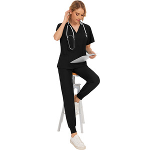 Uniformes Médicos Unisex Talla Grande 42021LW, Uniformes de Trabajo para Hospitales, Uso Médico, Enfermerí<span class=keywords><strong>a</strong></span>, Salón de Belleza, Hogares de Ancianos, Cuidadores - Product Image 3