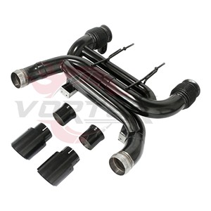 Vortex Ceramic Coated Exhaust for McLaren 720S Stainless Steel Straight Pipe Catback Downpipe Full Kit - Product Image 2