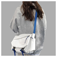 Bolso de Hombro Impermeable con Cierre Oxford de Guangzhou 2023, con Correa Única y Logotipo Personalizado para Jóvenes