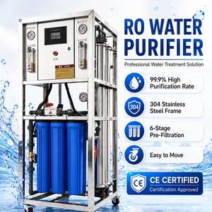 Équipement de Traitement d'<span class=keywords><strong>Eau</strong></span> Potable pour Petite Usine <span class=keywords><strong>Machine</strong></span> de Production d'<span class=keywords><strong>Eau</strong></span> Minérale avec Filtration par Osmose Inverse RO - Product Image 1