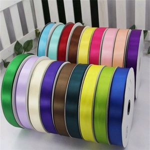 Luxury 38mm <b>Wired</b> Eco-friendly Satin <b>Ribbon</b> Spool Printed for Wedding Birthday or Christmas Custom Gift Wrapping From China - Product Image 1
