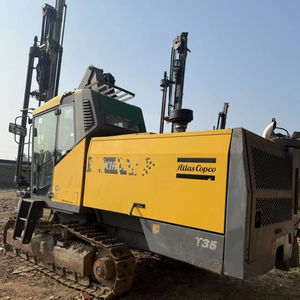 중고 디젤 광산 기계 보어홀 수직 시추 오픈 피트 암석 천공기 석재 천공 장비 최대 29m 깊이 168kw 출력 - Product Image 1