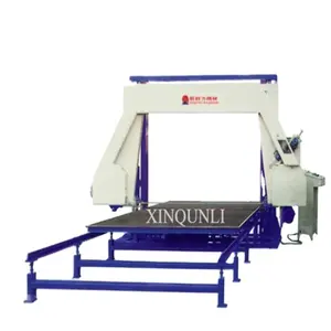 Xin Qunli Sponge Horizontal Cutting Machine Big Size Automatic Digital Controlled Horizontal Foam Cutting Machine For Mattress