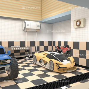 Juego de equipo de juego suave Juegos interactivos Toboganes para niños Patio de juegos para niños Interior - Product Image 3