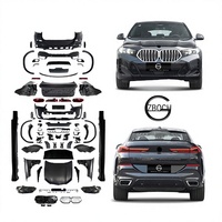 Kit de Carrocería Completo F16 Upgrade G06 para BMW X6 F16 2015 a X6M G06 2025 MT, Accesorios Exteriores para Automóviles, Parachoques Delantero y Trasero, Faldones Laterales