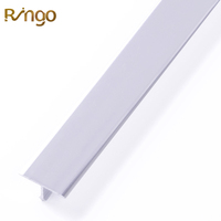 Profilé de sol en aluminium 6063-T5 en forme de T, moderne, étanche, durable et personnalisable |   Profils de bordure et décoratifs professionnels pour carrelage
