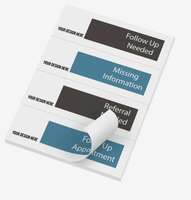 Marque-pages autocollants personnalisés de qualité supérieure, 50 feuilles, avec logo promotionnel, fournitures de bureau, cadeaux promotionnels