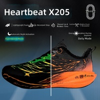 Chaussures de course unisexes d'hiver à lacets, doublées de mesh, couleur unie, grandes tailles, baskets de sport EU 32-48, respirantes, légères, confortables et chaudes