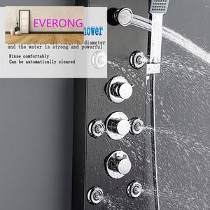 Pannello doccia Led per bagno pannello doccia con cascata e doccia massaggio termostatico - Product Image 6