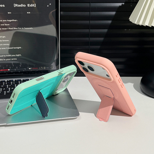 Custodia per telefono cellulare in pelle con supporto magnetico di lusso di alta qualità adatto per iPhone 17 16 promax Samsung cover protettiva - Product Image 4