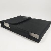 Porte-cartes et organiseur de documents Haoran en toile pour immatriculation et assurance automobile, avec logo personnalisé du fabricant, pour documents de voyage familial