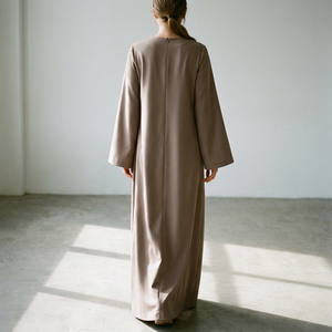 Robe Abaya Musulmane Modeste Personnalisée 2026 – Robe Longue Respirante d'Été pour Femmes Musulmanes - Product Image 2