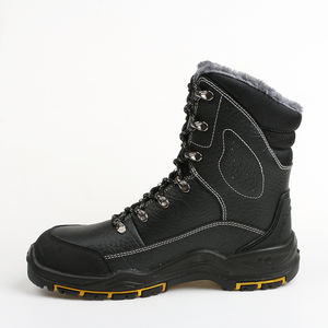 Manufacturer Factory Custom Safety Shoes for <strong>Men</strong> Steel Toe <strong>Boots</strong> Warm slip Resistant Leather <strong>Waterproof</strong> Stab-resistant S3 - Product Image 3