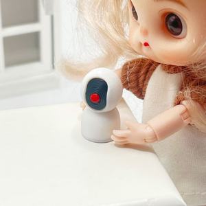Ornamenti in miniatura per casa delle bambole 1/12, mini modello di videosorveglianza, decorazione per scene ob11, giocattolo bjd, accessorio per fotografia - Product Image 4