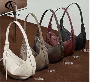 AndoBag Genuine Cow Leather New Crossbody <b>Bag</b> Shoulder Strap Square <b>Bag</b> Soft Leather Women's <b>Bags</b> For Daily Commuting 3266 - Product Image 2