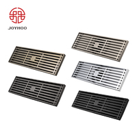 JOYHOO-Drain de douche Offre Spéciale, long canal linéaire, pour salle de bain, anti-odeur, laiton, moderne, 3 ans, 100 pièces