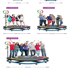 Cabina de fotos de vídeo <span class=keywords><strong>360</strong></span> ajustable, nueva cabina de fotos giratoria <span class=keywords><strong>360</strong></span> con cámara iPad, compatibilidad directa del fabricante - Product Image 2