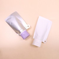 Offre Spéciale pochette à bec personnalisé crèmes pour le visage crème solaire petit Sachet pochette à bec pour emballage de cosmétiques
