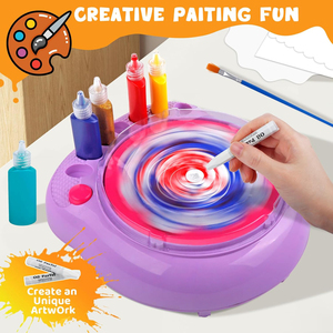 Spinner <span class=keywords><strong>Montessori</strong></span> en plastique pour enfant, cadeau d'anniversaire, jouet pour enfants - Product Image 4