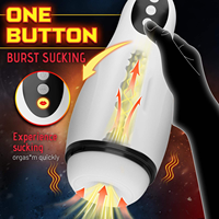 Jouets sexuels pour adultes, 4 modes d'aspiration, 10 modes de vibration, fonction chauffante, gobelet de masturbation pour hommes, jouets sexuels pour adultes imperméables pour hommes