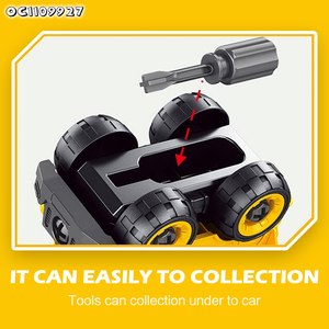 Máy Xúc Xe Ủi Xe Lăn Đường Loạt Thực Tế Xây Dựng Xe Tải Đồ Chơi Quà Tặng Khuyến Mãi Các Mặt Hàng Trò Chơi Cho Trẻ Em Trai Lắp Ráp - Product Image 4