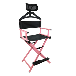 Hochwertiger, professioneller, moderner, faltbarer Massagesessel aus massivem Aluminiumlegierung mit Rückenlehne für Outdoor, Make-up, Freizeit und Premium-Direktoren. - Product Image 3