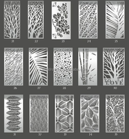 Panneau décoratif en métal découpé au laser YL METAL, clôture en métal, panneau de balcon, écran, panneau découpé au laser