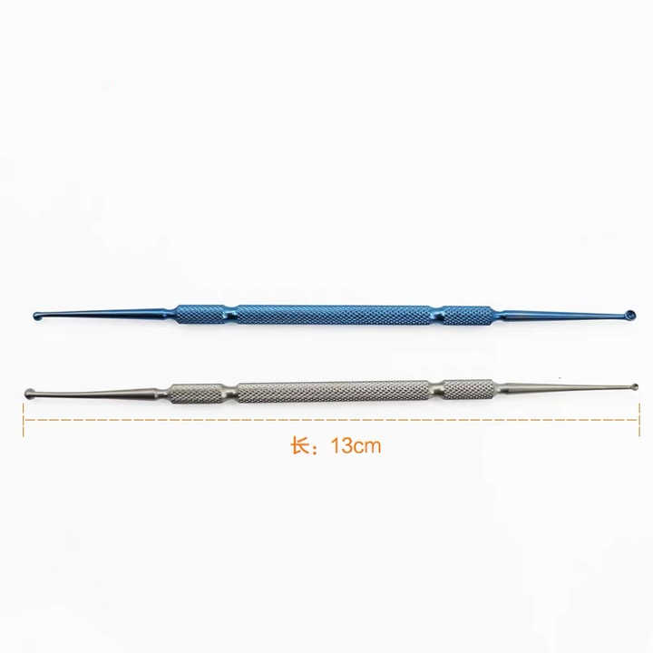 Curette Large Chalazion Curette 2mm Diameter Stainless Steel Ophthalmic Surgical Instruments
