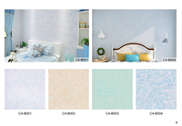 Nouveau matériau matériau de construction décoratif papier peint liquide en plâtre de soie extérieur