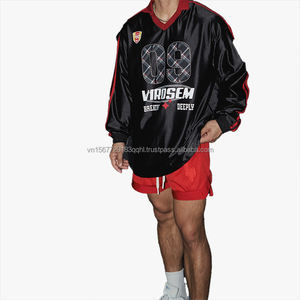 Camiseta Deportiva Vintage con Estampado de Letras y Rayas, Corta, Transpirable, de Secado Rápido, para Hombre y Mujer, Primavera-Otoño, Nueva, Moderna, Holgada, Informal - Product Image 5